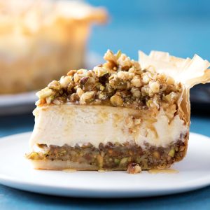 Baklava - Cheesecake Slice